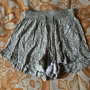 Cute Floral Flowy Shorts from Costa Rica